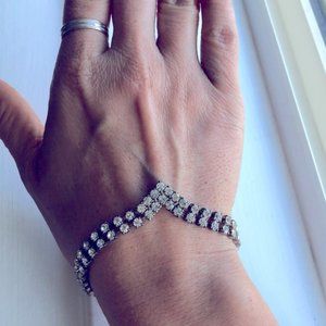 Vintage rhinestone bracelet